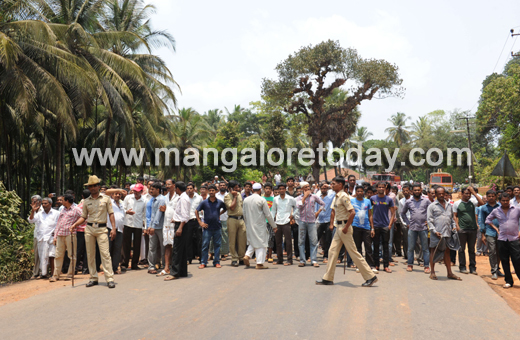 Gas Tanker accident, Uppinangady